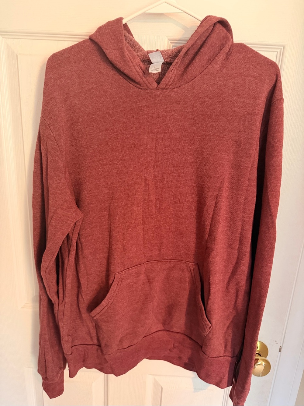 Alternative Women's Hooded Pullover Sweater - Rosewood